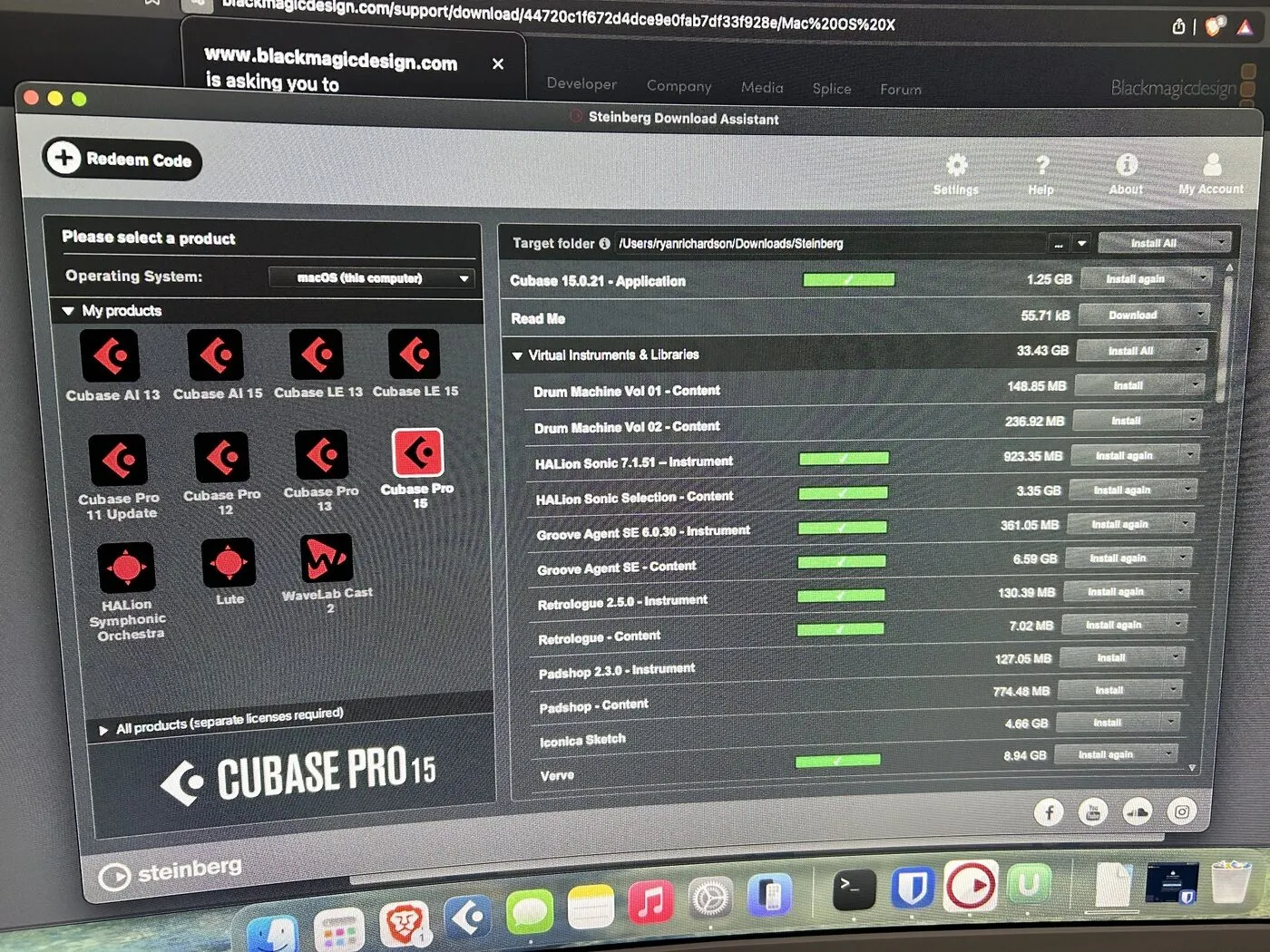 Cubase DAW